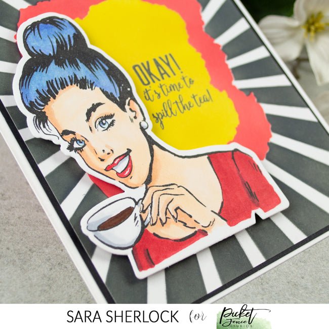 Karma Girl : Betty Coordinating Die - Picket Fence Studios