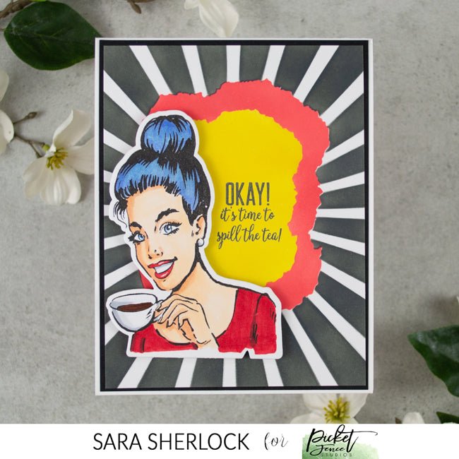 Karma Girl : Betty Coordinating Die - Picket Fence Studios