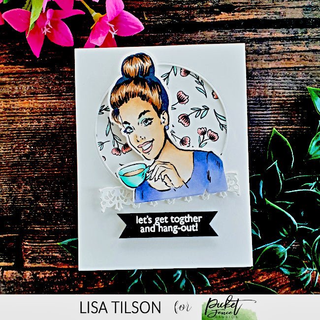 Karma Girl : Betty Coordinating Die - Picket Fence Studios