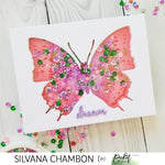Layered Wander Butterfly Stencil - Picket Fence Studios