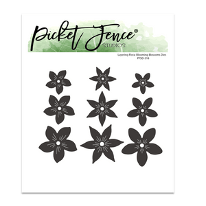 Layering Flora: Blooming Blossoms Dies - Picket Fence Studios
