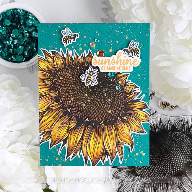 Lemon Queen Sunflower - Picket Fence Studios