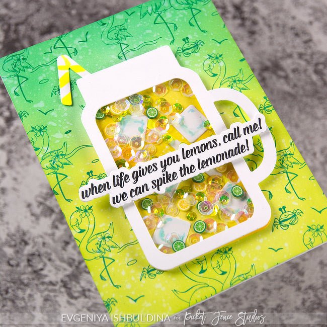 Lemonade Shaker Die - Picket Fence Studios