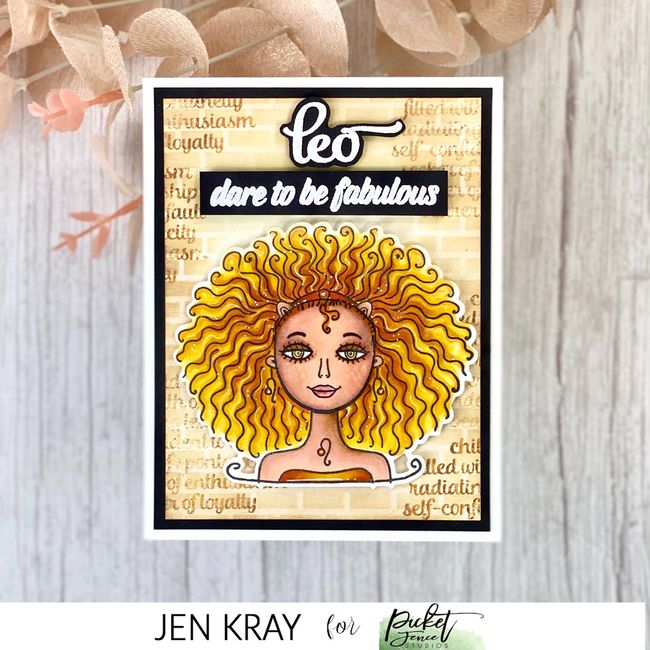 Leo Girl - Picket Fence Studios