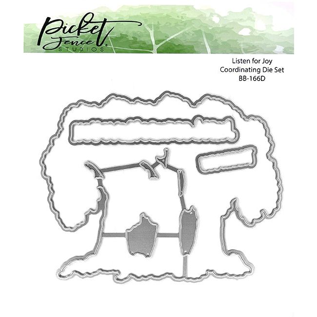 Listen for Joy Coordinating Die - Picket Fence Studios