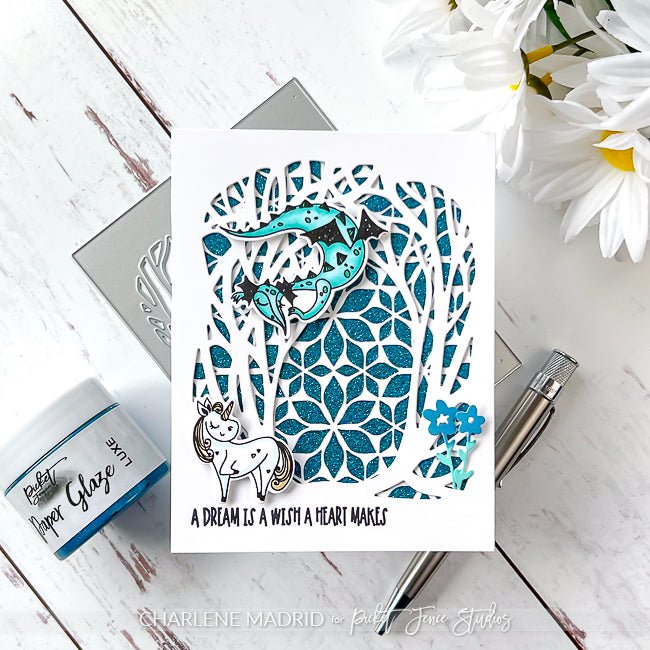 Lots of Blossoms 6x8 Stencil - Picket Fence Studios
