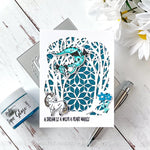 Lots of Blossoms 6x8 Stencil - Picket Fence Studios