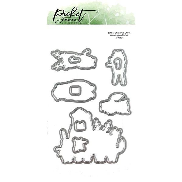 Lots of Christmas Cheer Coordinating Die - Picket Fence Studios