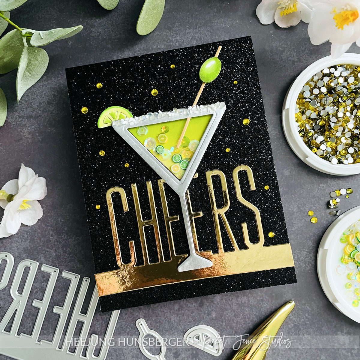 Martini Shaker Die - Picket Fence Studios