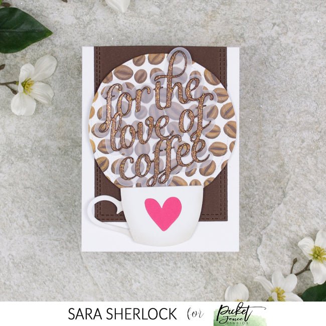 Matching Misshapen Stitched Circle Dies - Picket Fence Studios