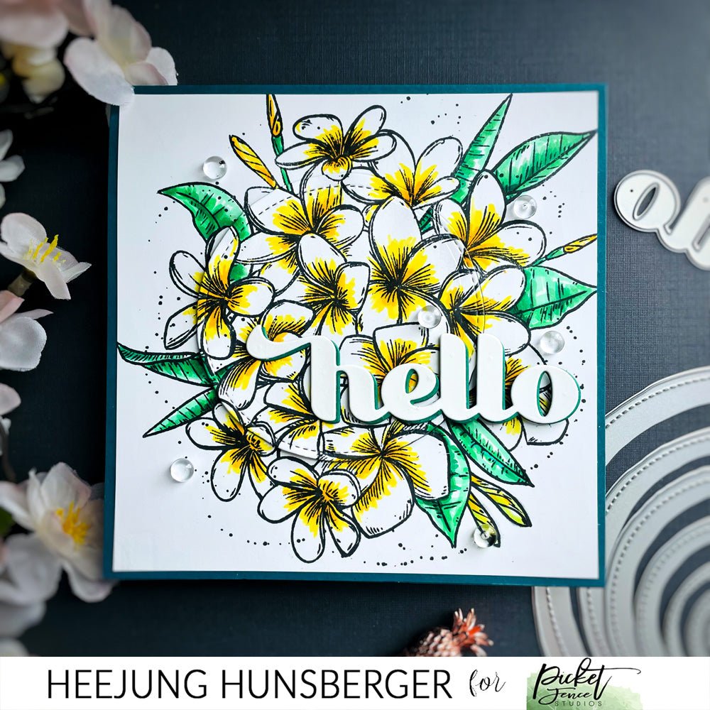 Matching Misshapen Stitched Circle Dies - Picket Fence Studios