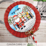 Matching Misshapen Stitched Circle Dies - Picket Fence Studios