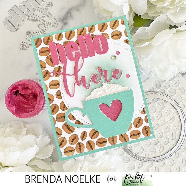 Matching Misshapen Stitched Circle Dies - Picket Fence Studios