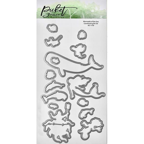 Mermaids of the Sea Coordinating Die - Picket Fence Studios