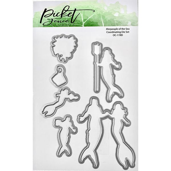 Merpeople of the Sea Coordinating Die - Picket Fence Studios