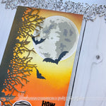 Mini Haunted Blending Stencil - Picket Fence Studios