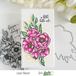 Mini Slim Line Stitched and Scalloped Rectangles Die Cutting System - Picket Fence Studios