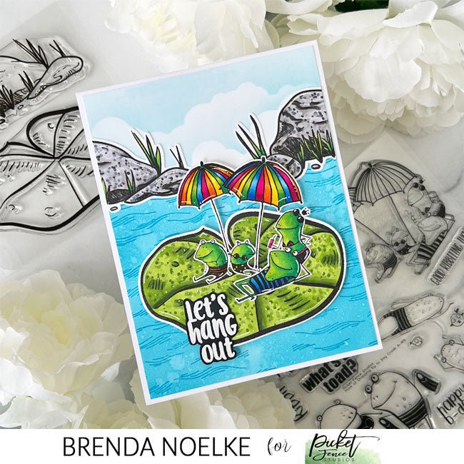 More of Dropping by to Say Croak - Picket Fence Studios