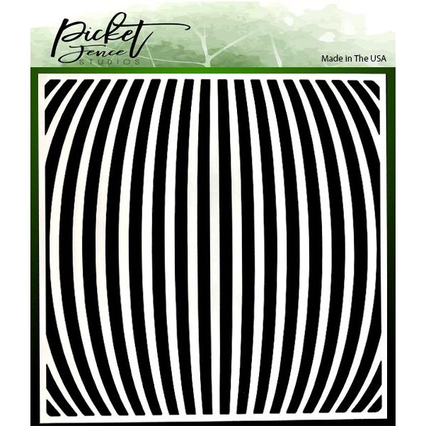 Movement 6x6 Stencil - Picket Fence Studios