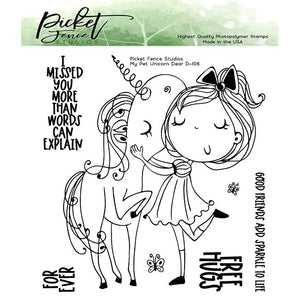 My Pet Unicorn Dear - Picket Fence Studios