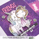 My Pet Unicorn Dear Coordinating Die - Picket Fence Studios