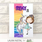 My Pet Unicorn Dear Coordinating Die - Picket Fence Studios