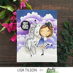 My Pet Unicorn Dear Coordinating Die - Picket Fence Studios