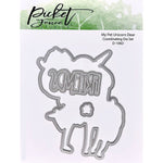 My Pet Unicorn Dear Coordinating Die - Picket Fence Studios
