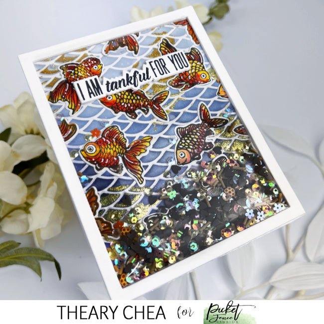 O-fish-ally Coordinating Die - Picket Fence Studios