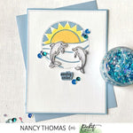 Ocean View Slim Line Die Cutting System Insert - Picket Fence Studios