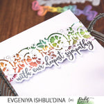 Opulent Negative Strip Die - Picket Fence Studios