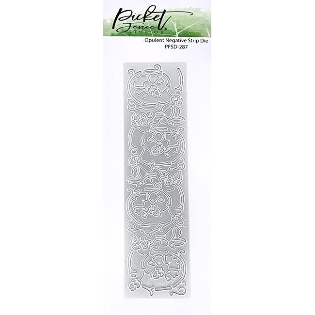 Opulent Negative Strip Die - Picket Fence Studios