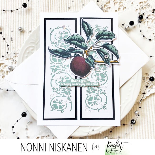 Opulent Negative Strip Die - Picket Fence Studios