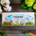 Oval Fence Slim Line Die Cutting System Insert - Picket Fence Studios