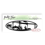 Oval Fun House Slim Line Die Cutting System Insert - Picket Fence Studios