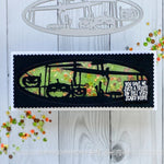 Oval Fun House Slim Line Die Cutting System Insert - Picket Fence Studios