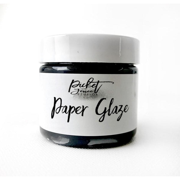 Paper Glaze - Black Pansy - Picket Fence Studios