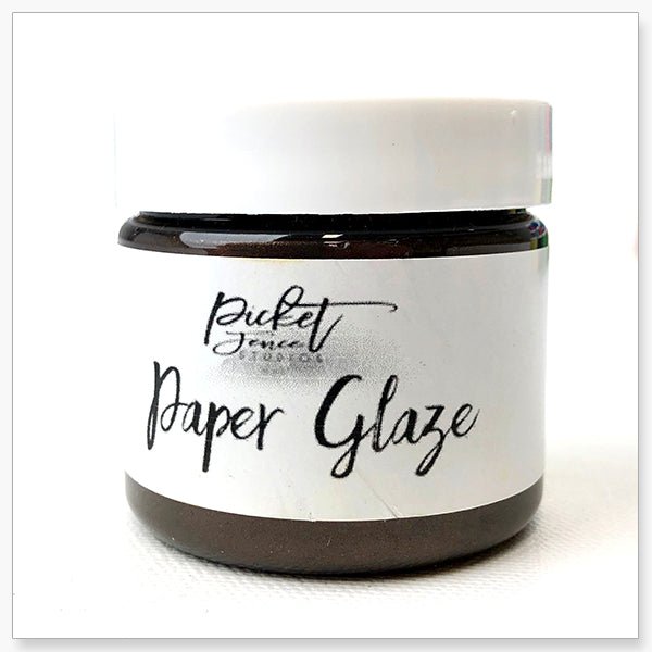 Paper Glaze - Brown Dahlia - Picket Fence Studios