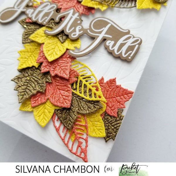 Paper Glaze Luxe - Autumn Leaves - Picket Fence Studios