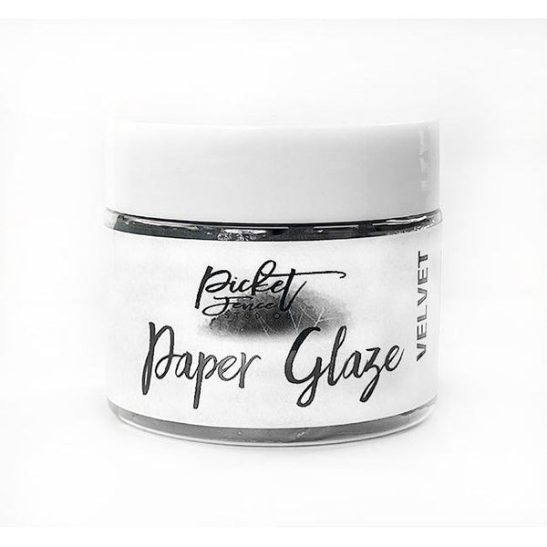 Paper Glaze Velvet - Blackboard - Picket Fence Studios