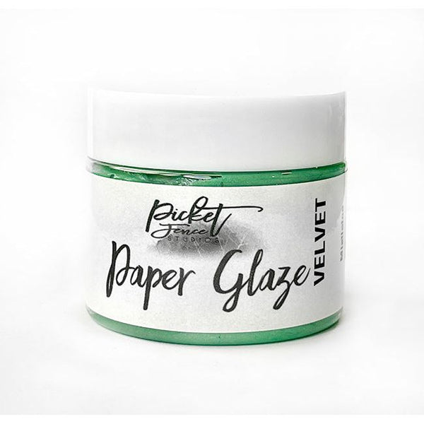Paper Glaze Velvet - Mistletoe - Picket Fence Studios