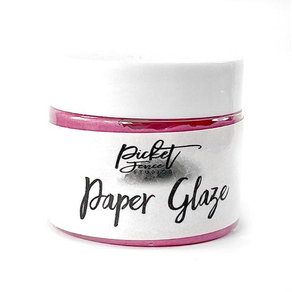 Paper Glaze Velvet - Pink Tinsel - Picket Fence Studios