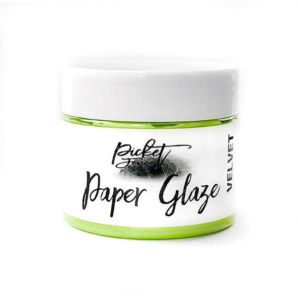 Paper Glaze Velvet - Split Pea Soup - Picket Fence Studios