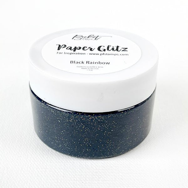 Paper Glitz - Black Rainbow - Picket Fence Studios