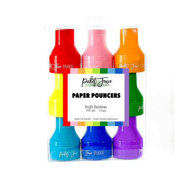 Paper Pouncers Bright Rainbow