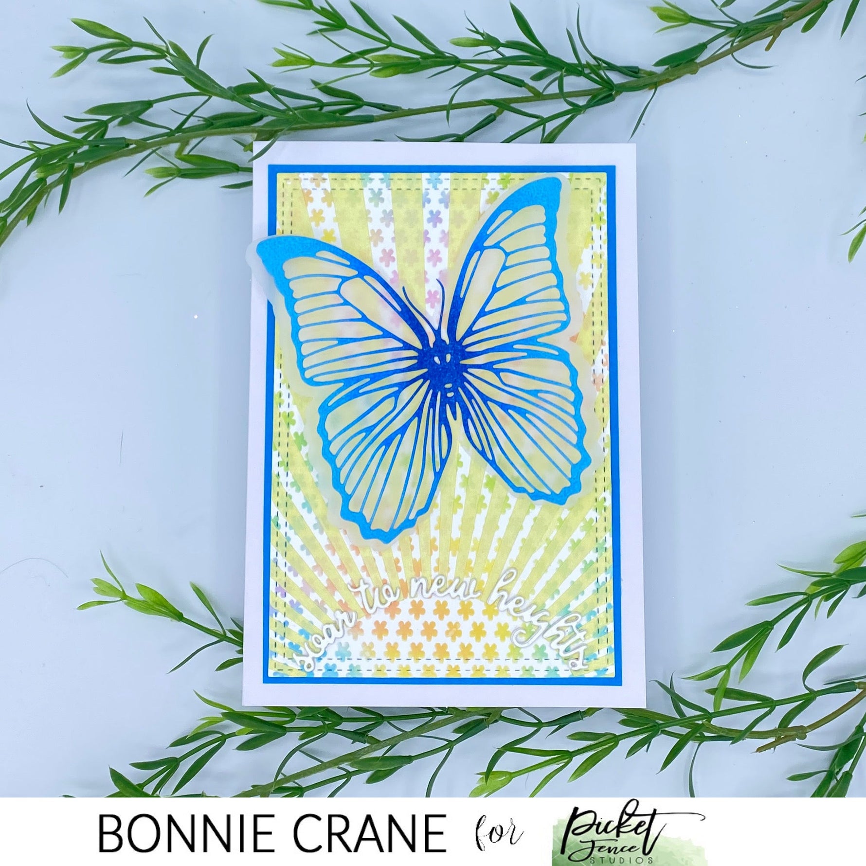 Petals 6x8 Stencil - Picket Fence Studios