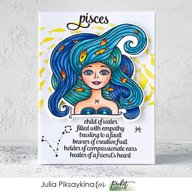 Pisces Girl - Picket Fence Studios