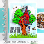 Play is Good Coordinating Die - Picket Fence Studios