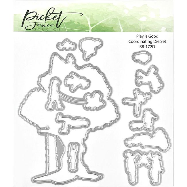 Play is Good Coordinating Die - Picket Fence Studios