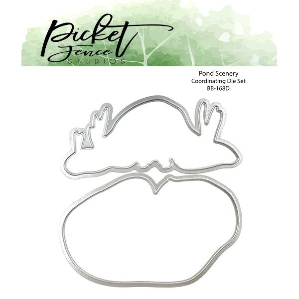 Pond Scenery Coordinating Die - Picket Fence Studios